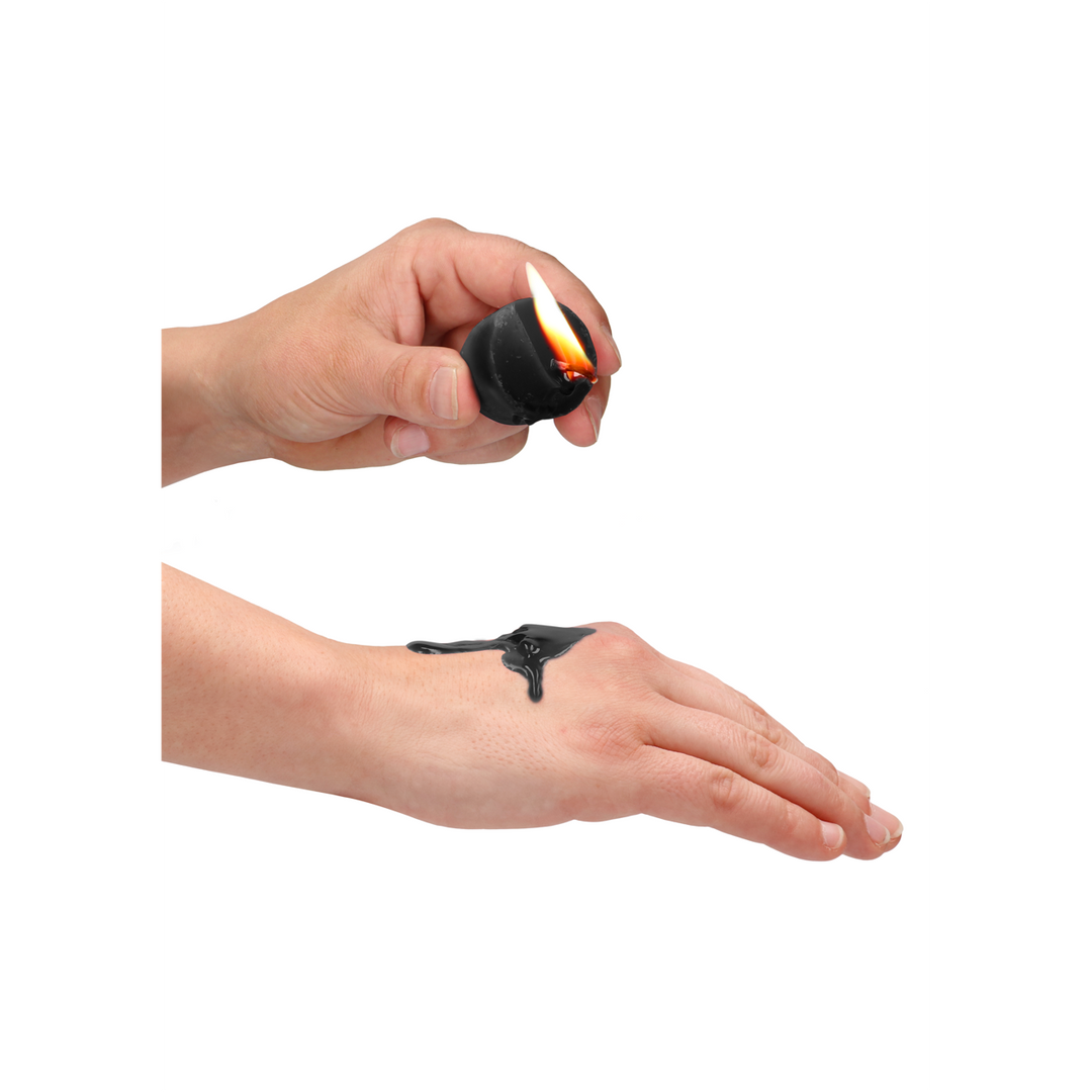 Tease Candles - Disobedient - 4 Pieces - Black 5