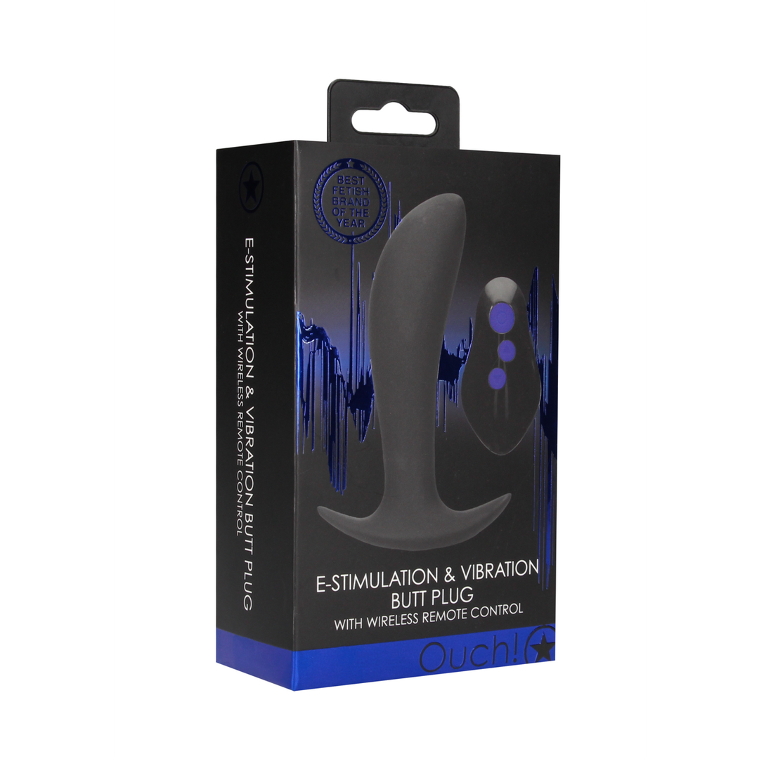 E-stim Vibrating Butt Plug 2