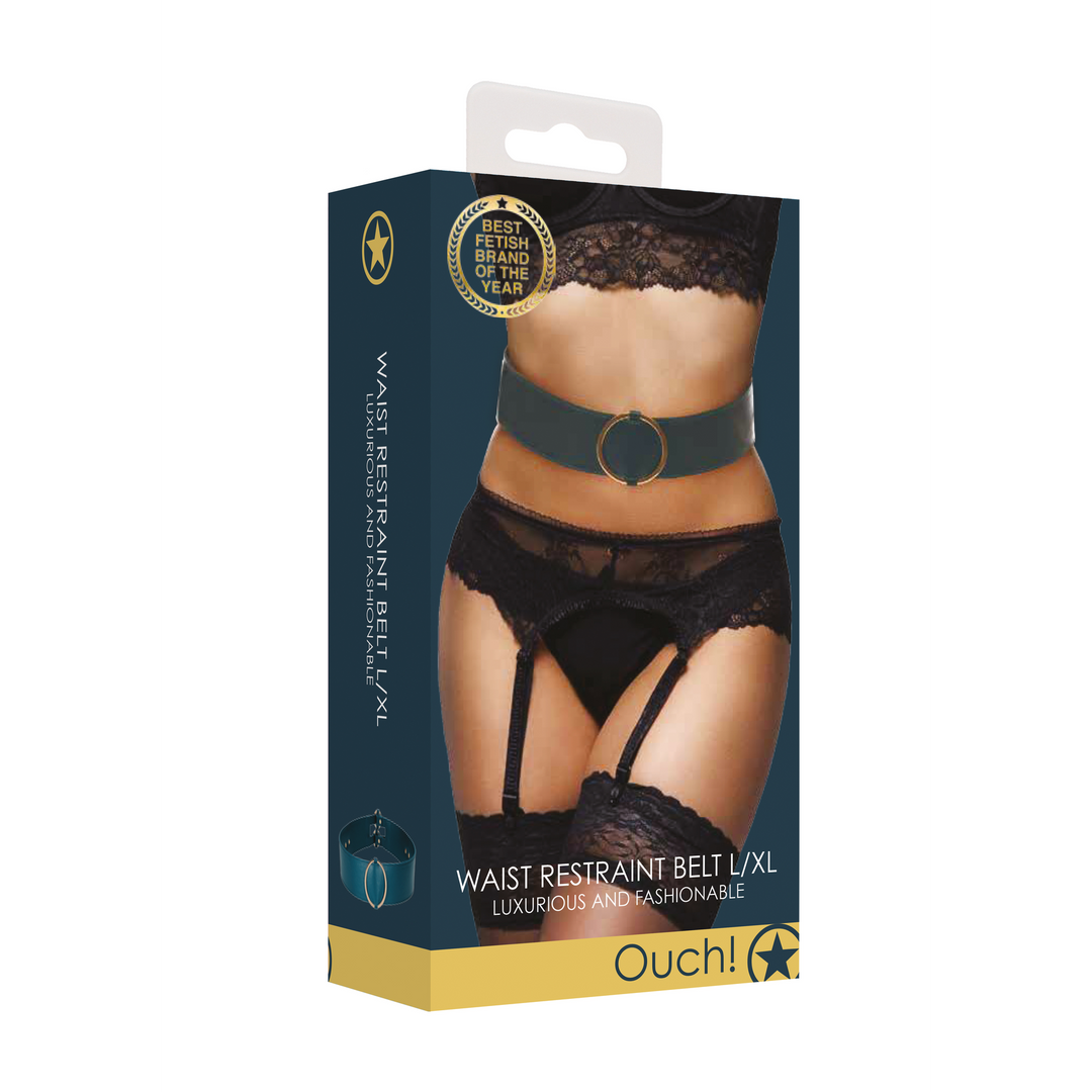 Waist Belt with Bondage Rings - L/XL 2