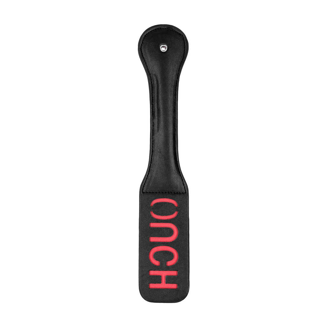 Bonded Leather Paddle Ouch 4