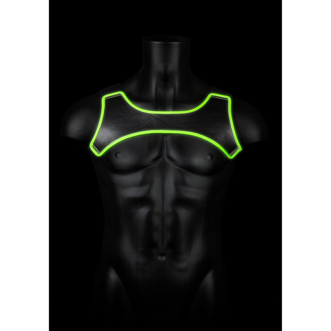 Neoprene Harness - Glow in the Dark - S/M 1