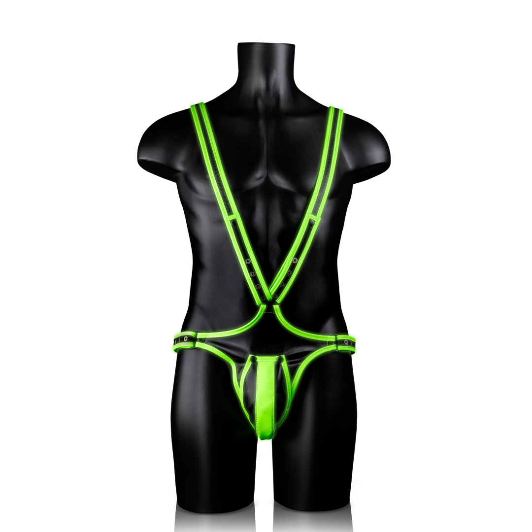 Body-Covering Harness - Glow in the Dark - S/M 5