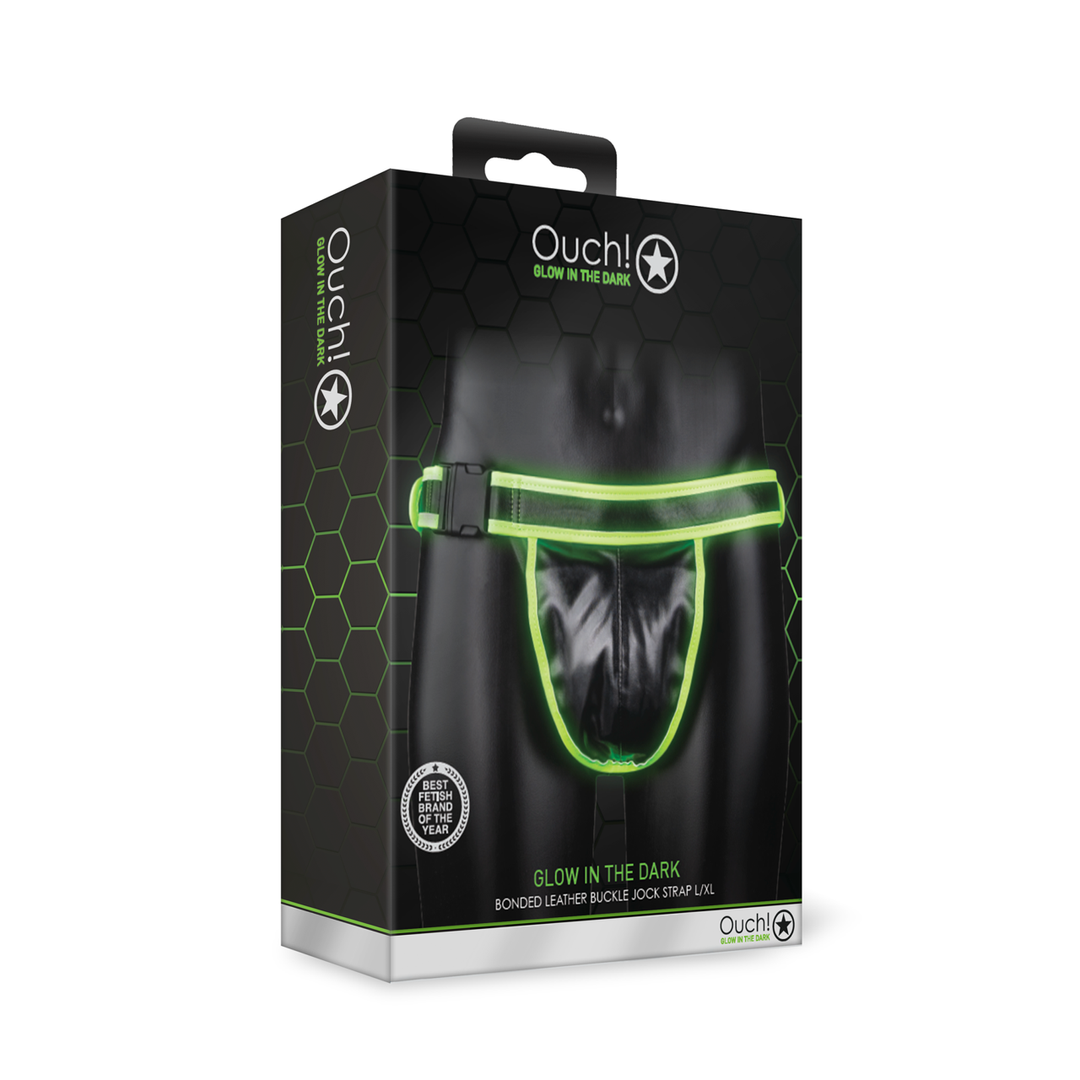 Jockstrap with Buckle - Glow in the Dark - L/XL 2