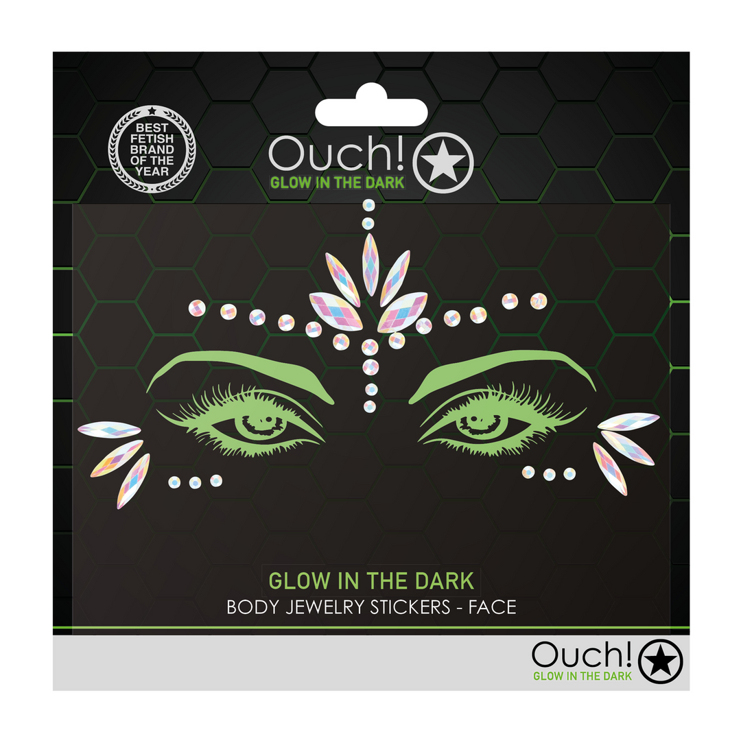 Body Jewelry Stickers - Face 2