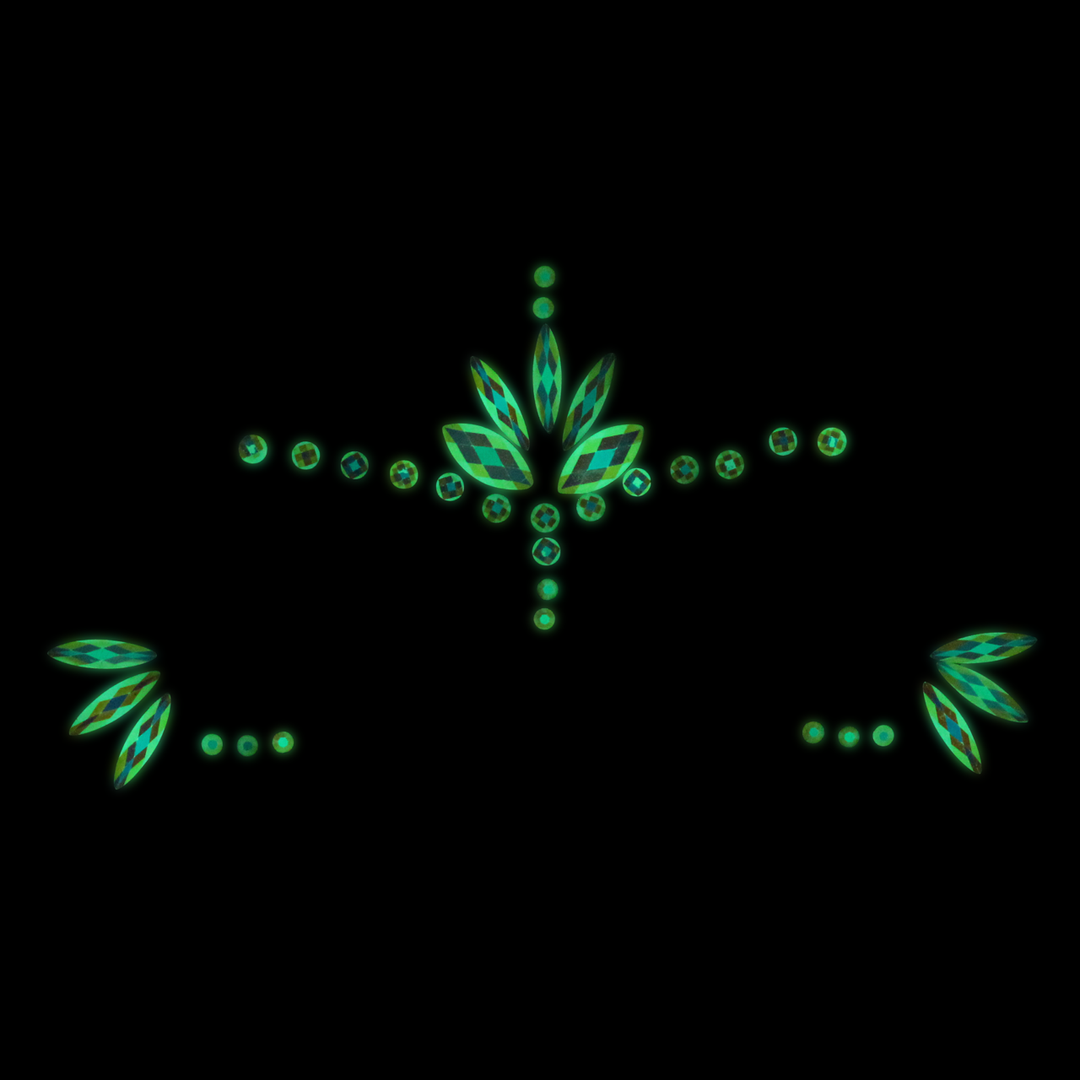 Body Jewelry Stickers - Face 4