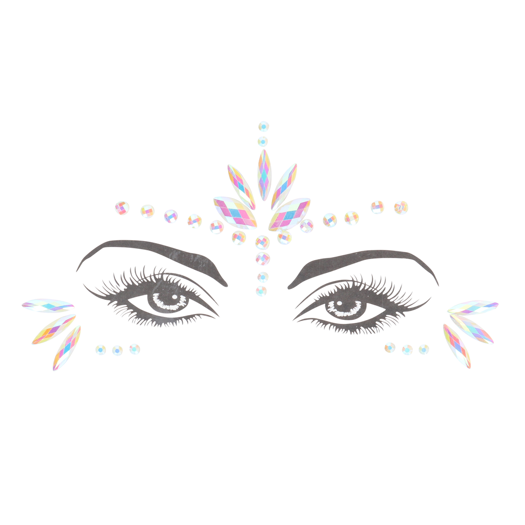 Body Jewelry Stickers - Face 5
