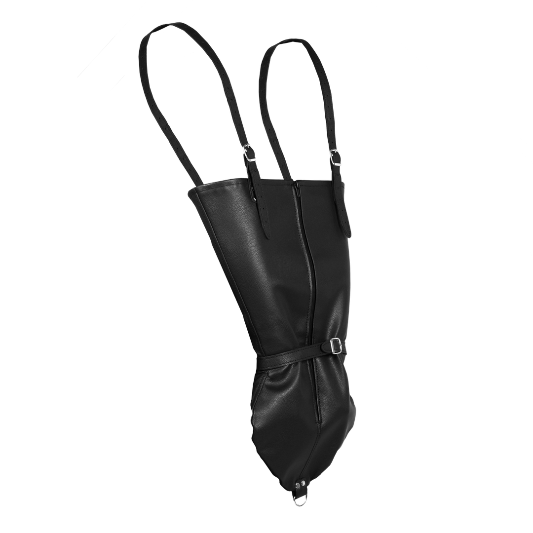Zip-up Full Sleeve Arm Restraint - Black 4