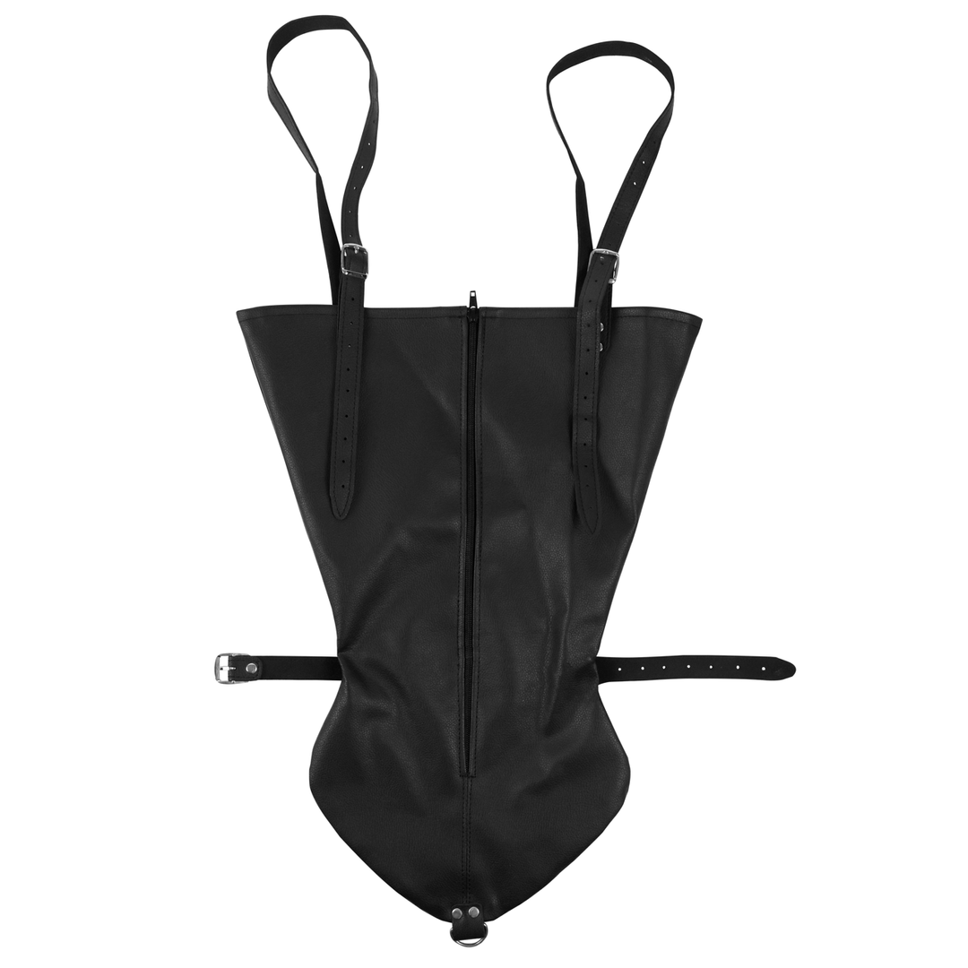 Zip-up Full Sleeve Arm Restraint - Black 6