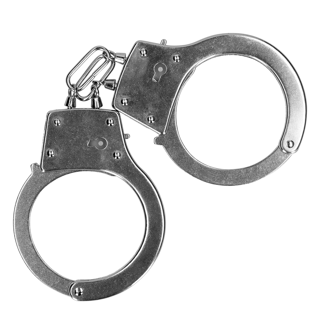 Metal Hand Cuffs - Silver 4
