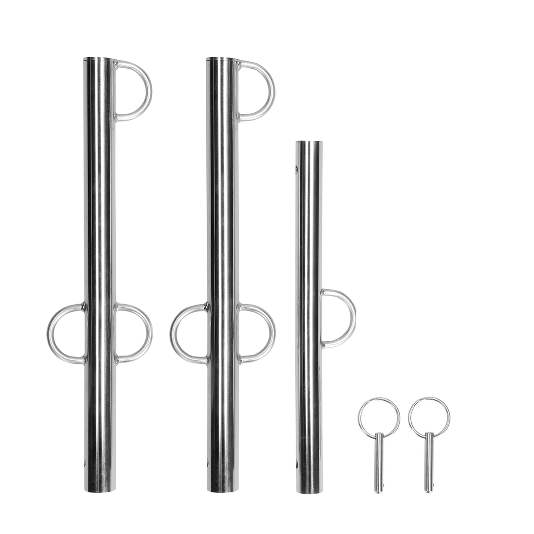 Spreader Bar with Multiple Hooks - Silver 5