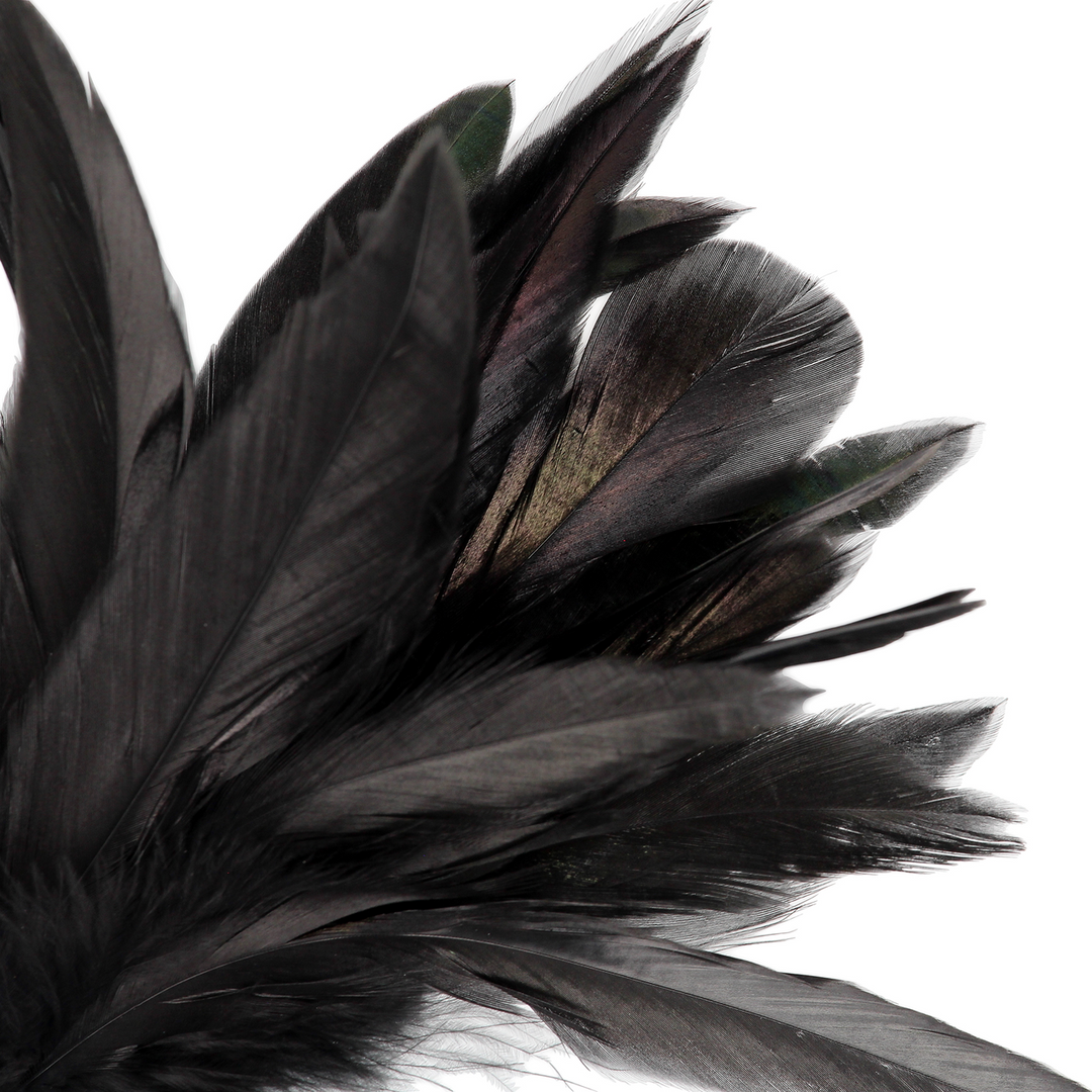 Small Feather Tickler - Black 5