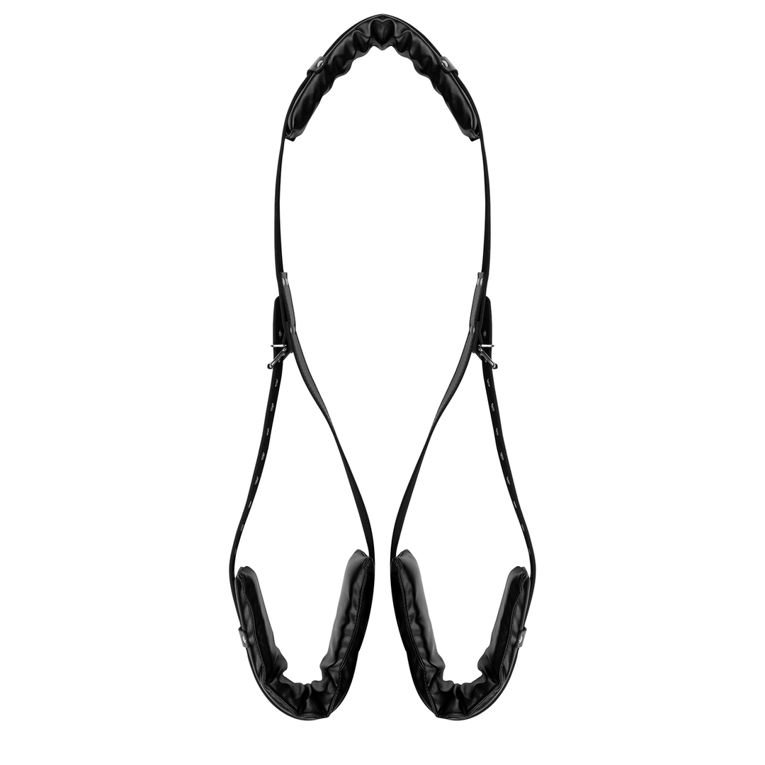 Padded Thigh Sling with Adjustable Straps - Black 4