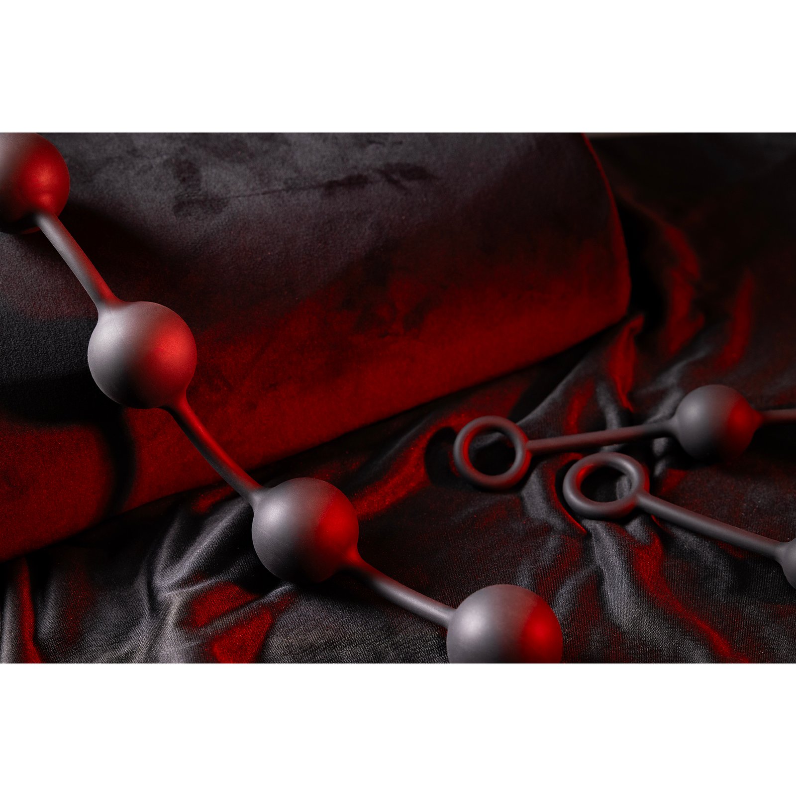 Silicone Anal Balls - Small - Black 5
