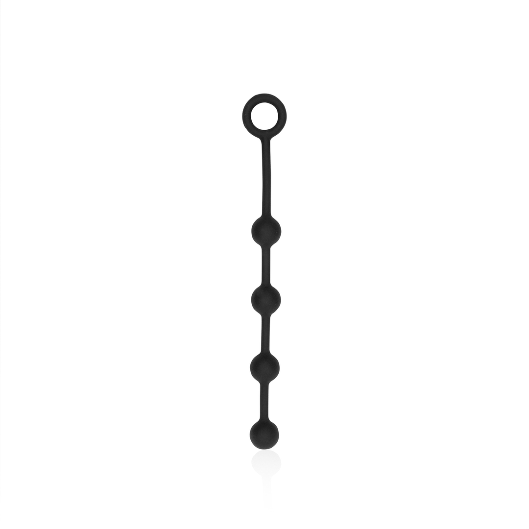 Silicone Anal Balls - Small - Black 1