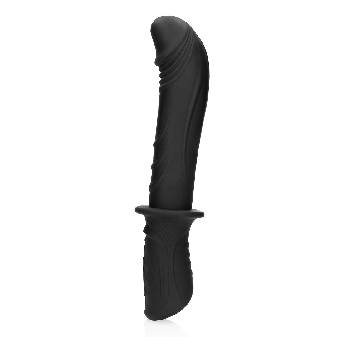 Hand Held Vibrating Sex Machine - Black 6