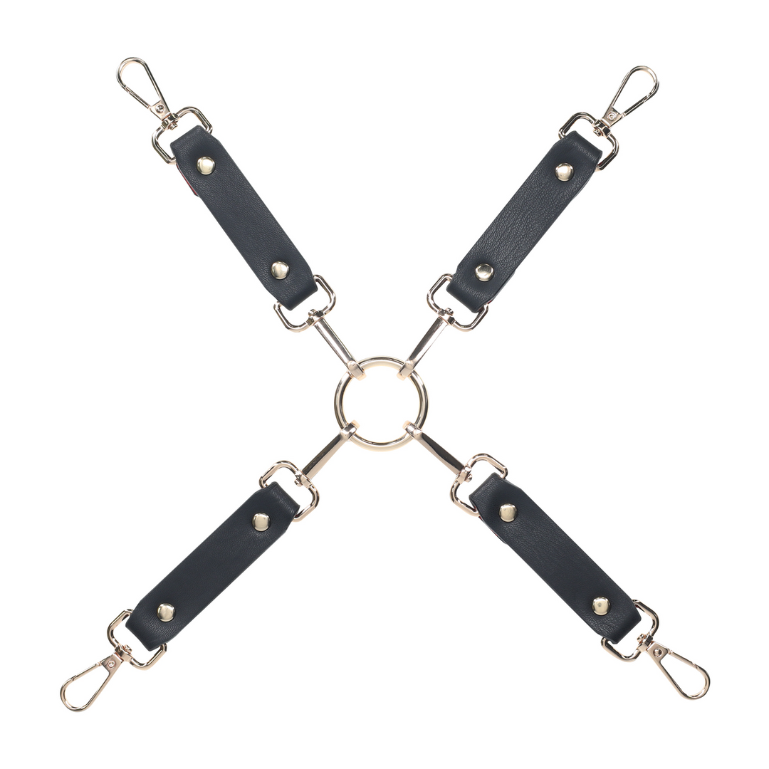 Milan Collection - Hogtie Connectors - Black/Red 4