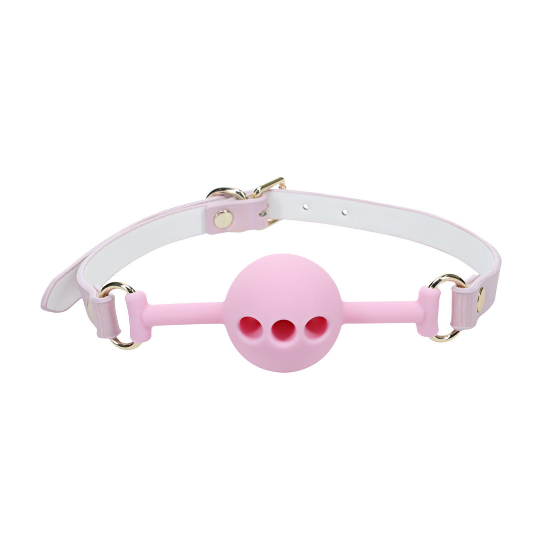 Paris Collection - Silicone Ball Gag - Pink 4