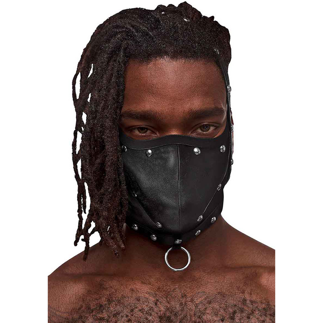 Triton - Mask with Adjustable Neck and Front Ring - One Size - Black 1