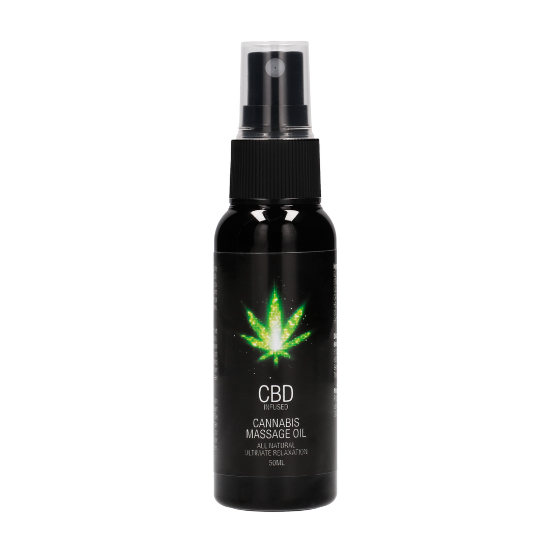 CBD Cannabis Massage Oil - 2 fl oz / 50 ml 3