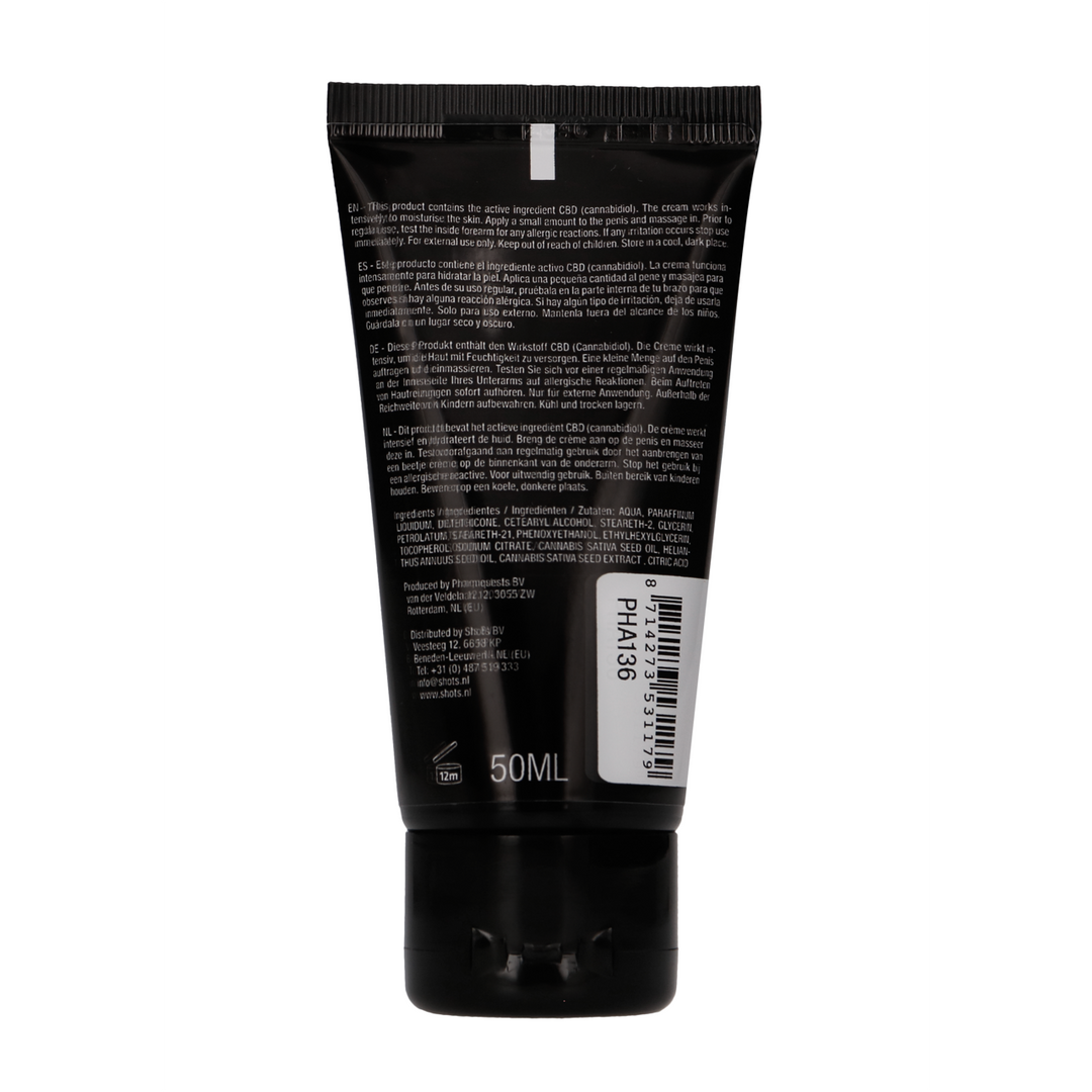 CBD Cannabis Masturbation Cream for Him - 2 fl oz / 50 ml 3