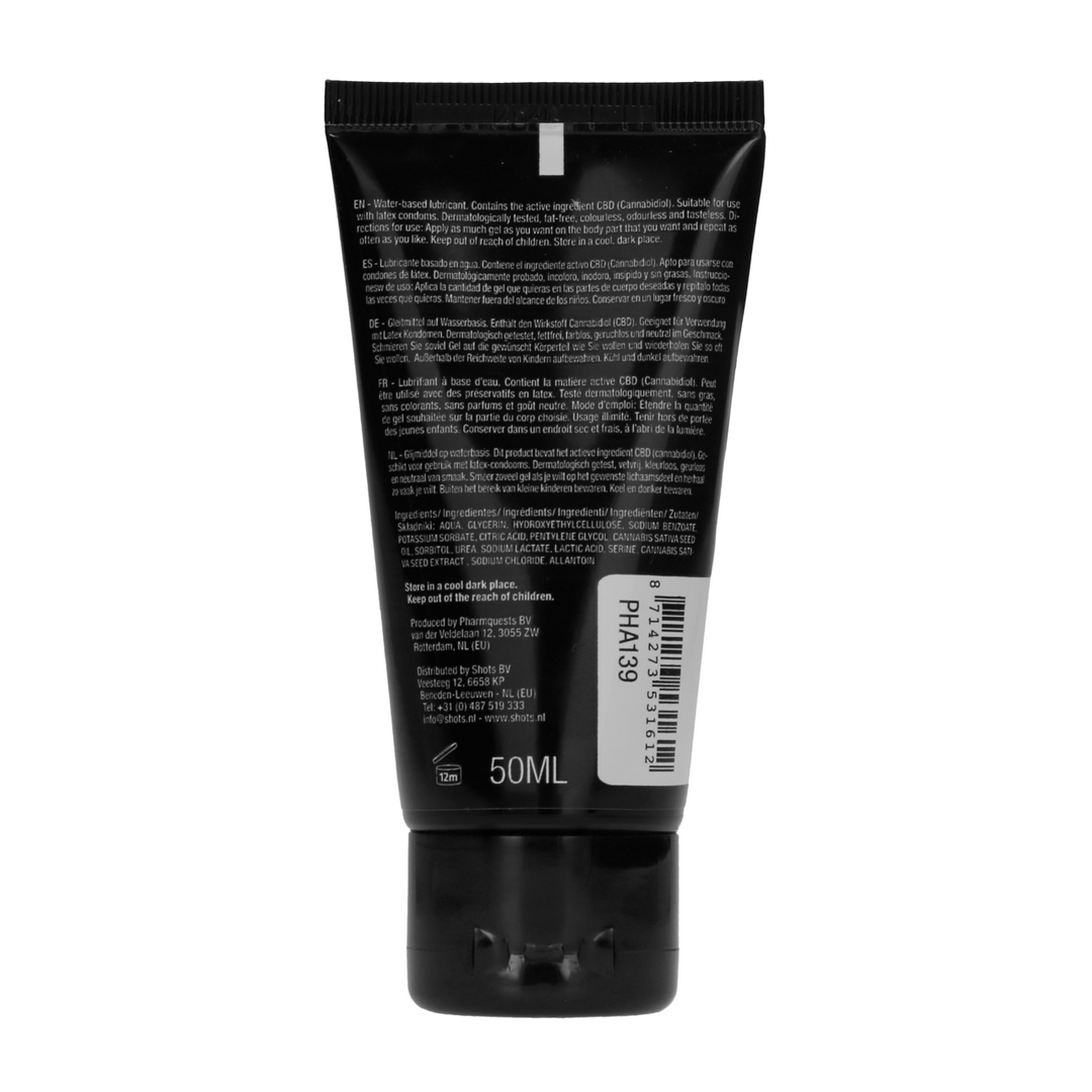 CBD Cannabis Waterbased Lubricant - 2 fl oz / 50 ml 3