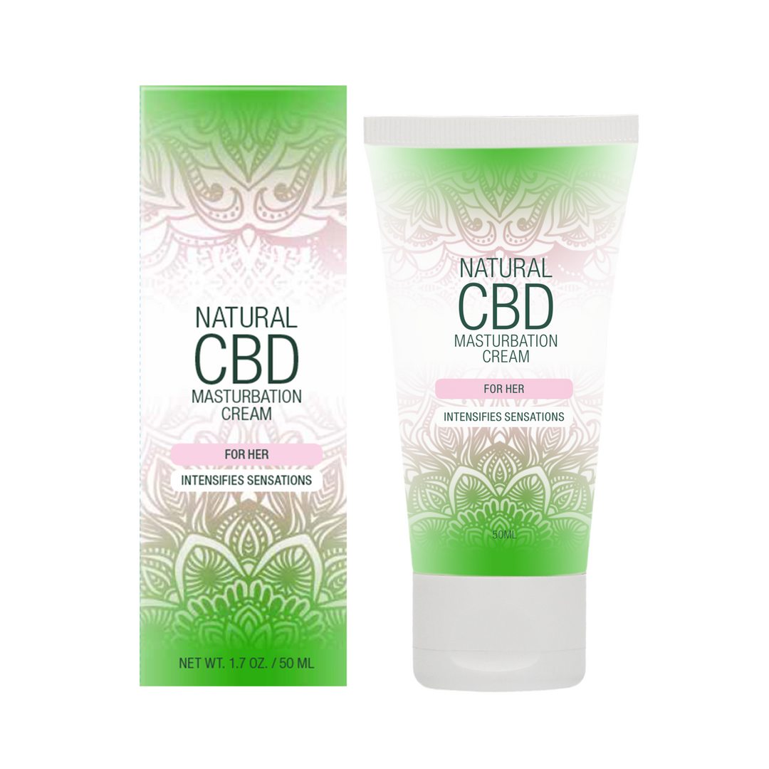 Natural CBD - Masturbation Cream for Her - 2 fl oz / 50 ml 1
