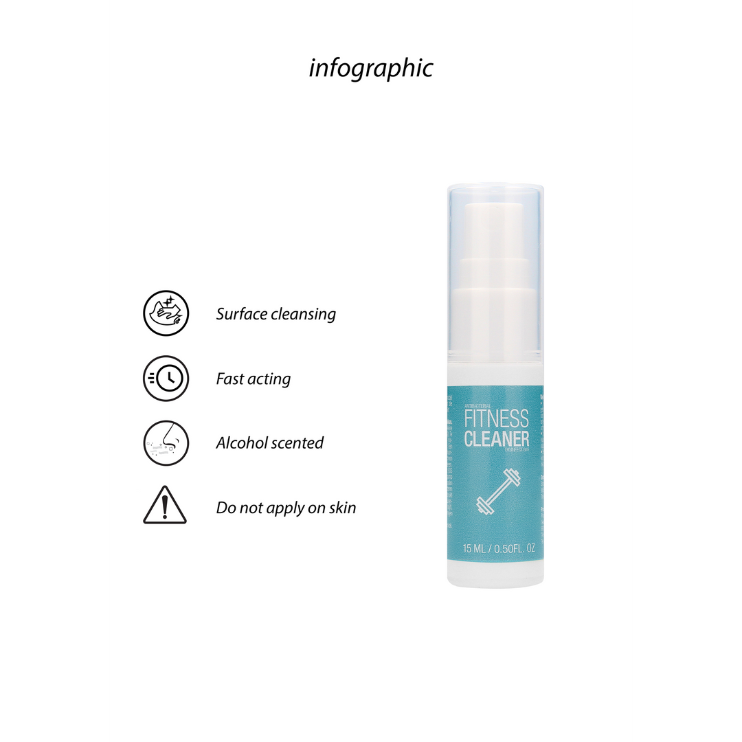 Antibacterial Fitness Cleaner - 0.5 fl oz / 15 ml 4