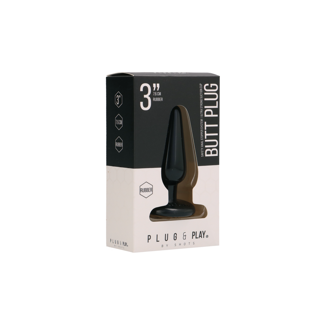 Basic Butt Plug - 3 / 8 cm 2