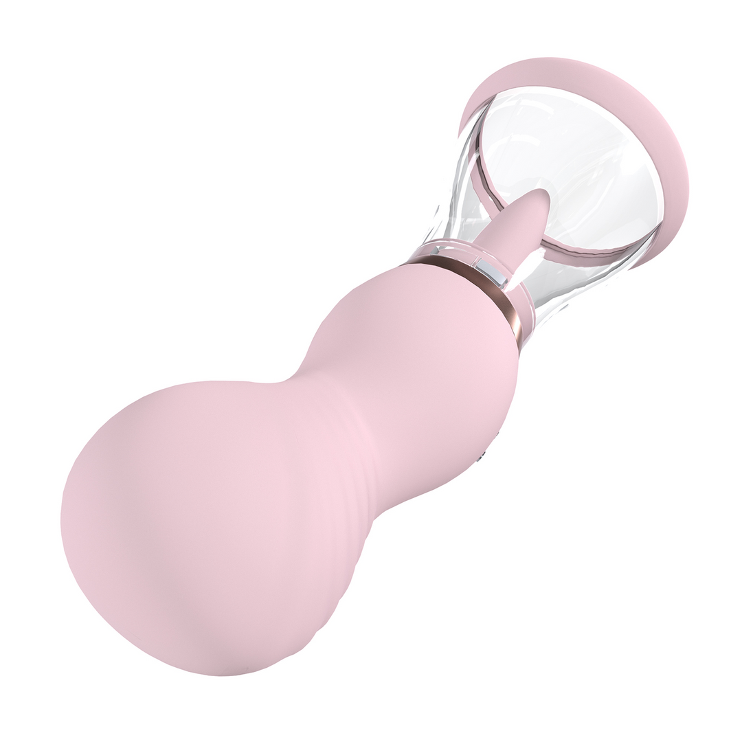 Sensual - Rechargeable Vulva and Breast Pump - Pink 3