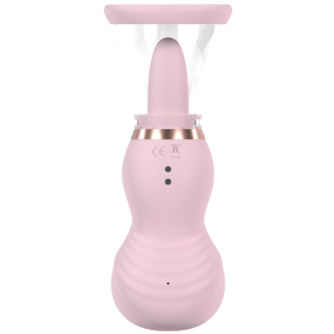 Sensual - Rechargeable Vulva and Breast Pump - Pink 4