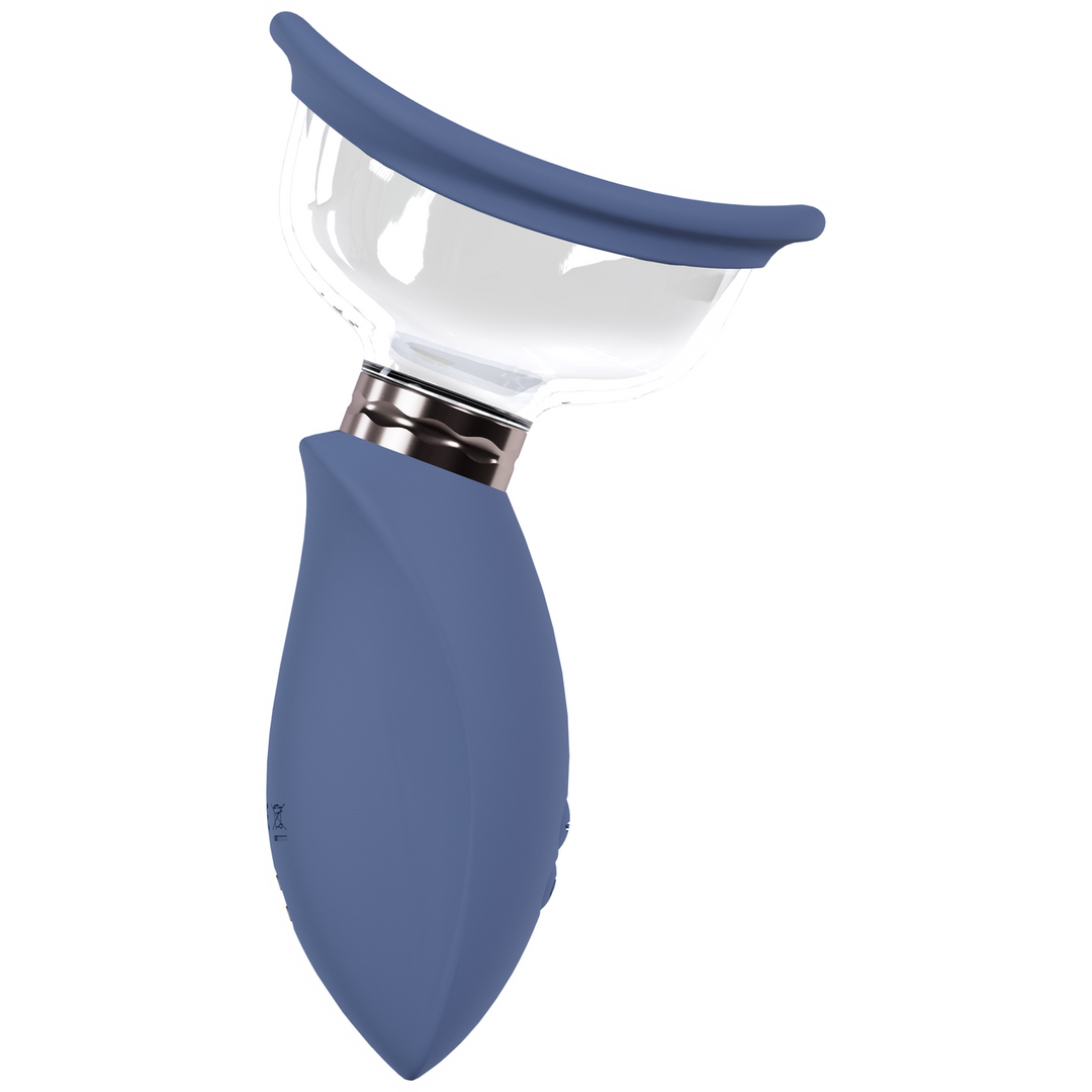 Arousing - Rechargeable Vulva and Breast Pump - Blue 4