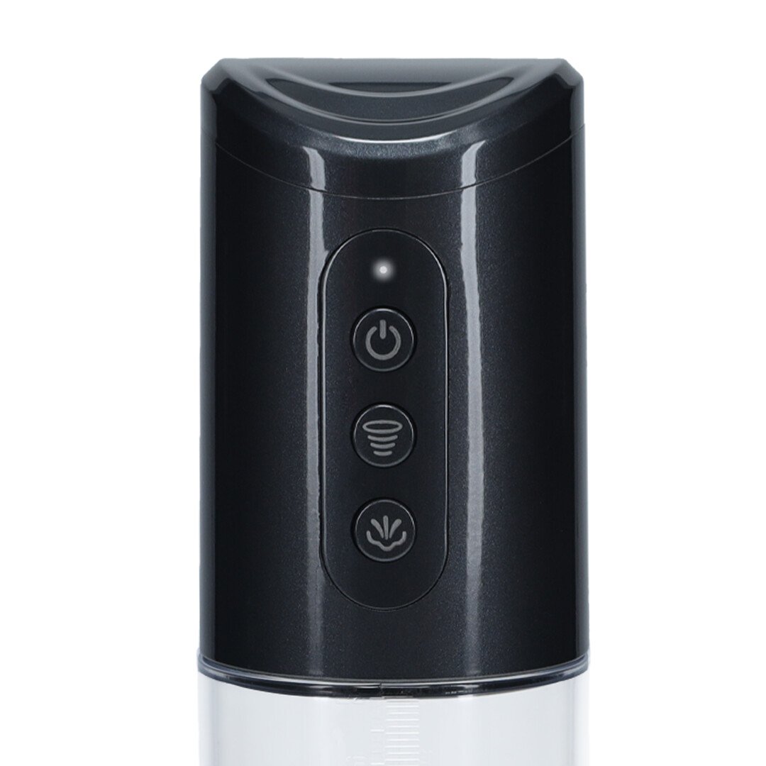 HyperPump - Rechargeable Penis Pump - Gun Metal 6