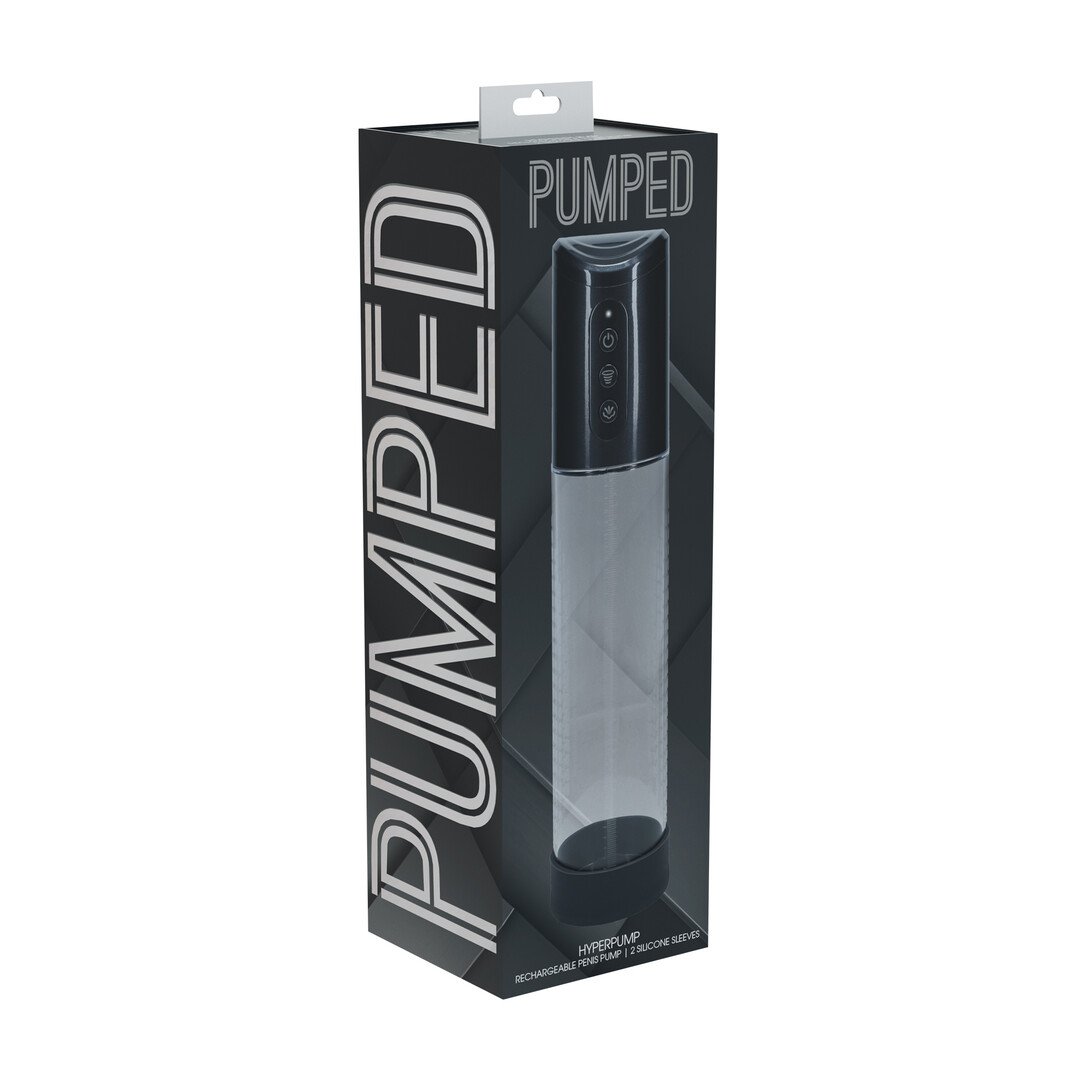 HyperPump - Rechargeable Penis Pump - Gun Metal 2