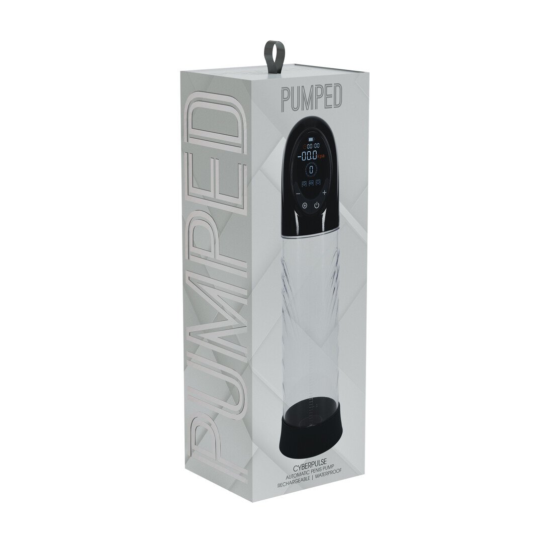 CyberPulse - Automatic Waterproof Penis Pump - Black 2
