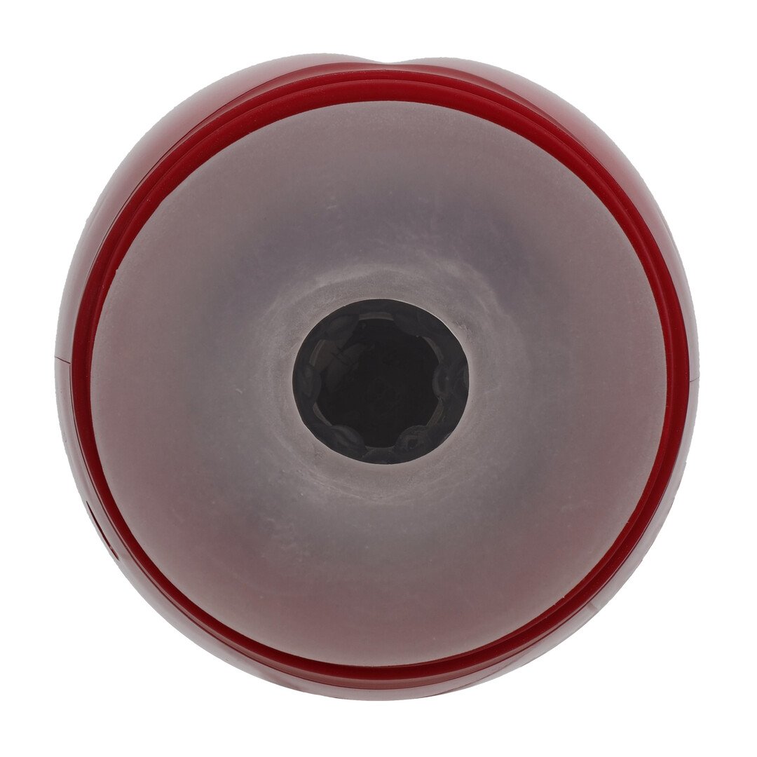 Virtuo - Suction and Vibration Masturbator Pump with Phone Attachment - Metallic Red 4