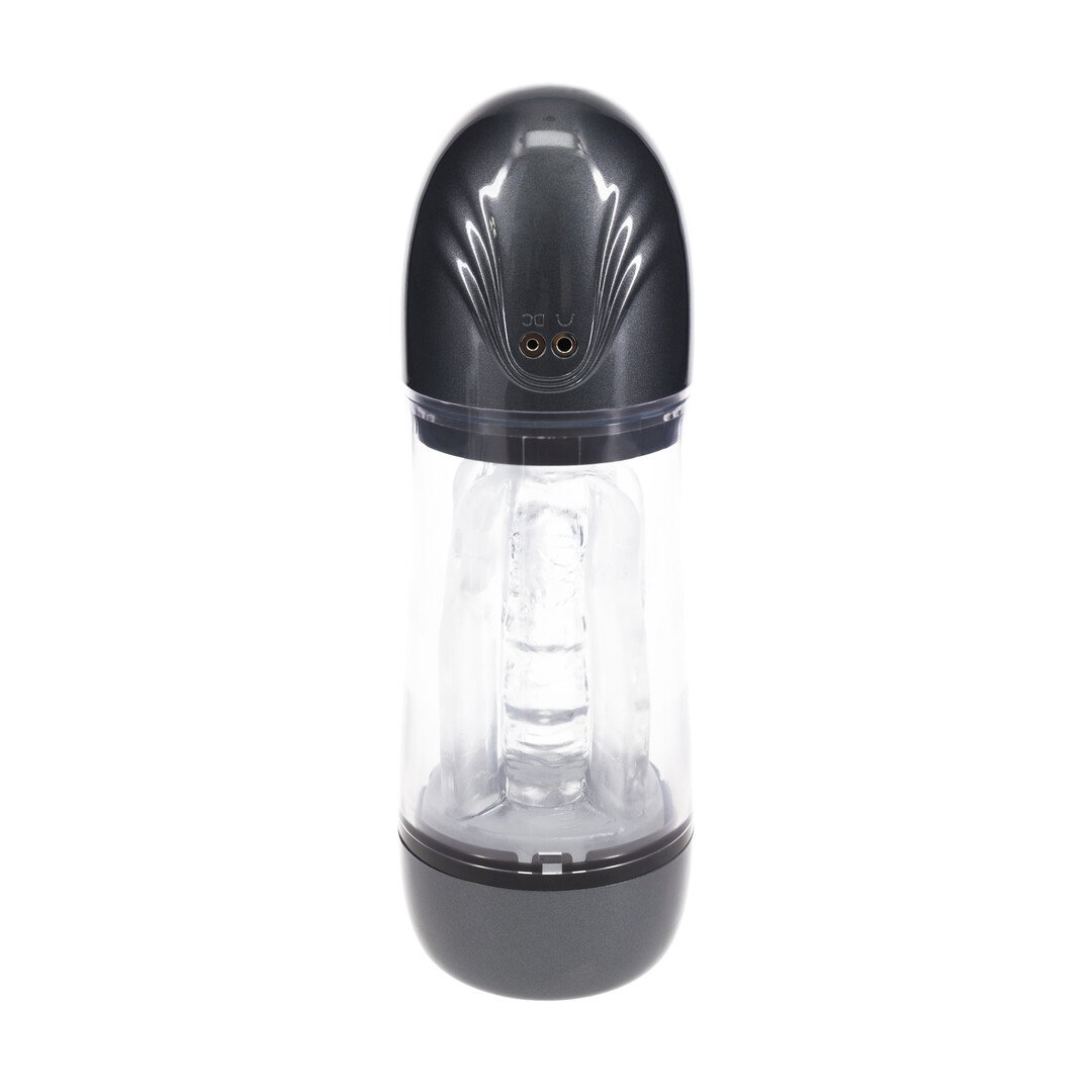 SonicPull - Suction and Vibration Masturbator Pump - Multimedia Enhanced - Gun Metal 4