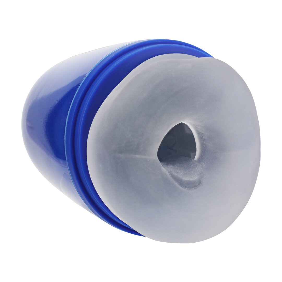 Pulsar - Negative Pressure Suction and Vibration Masturbator Pump - Metallic Blue 3