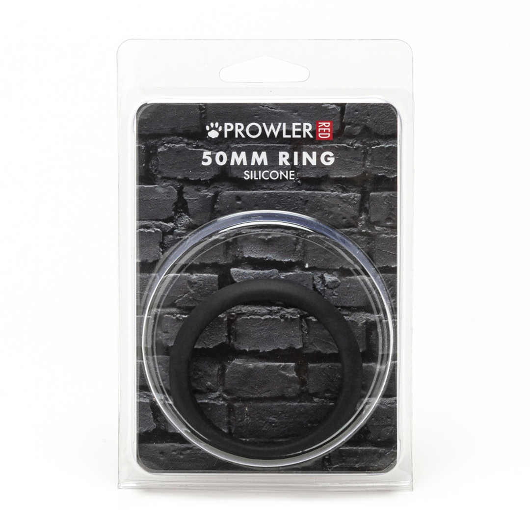 Silicone 50mm Ring - Black 2