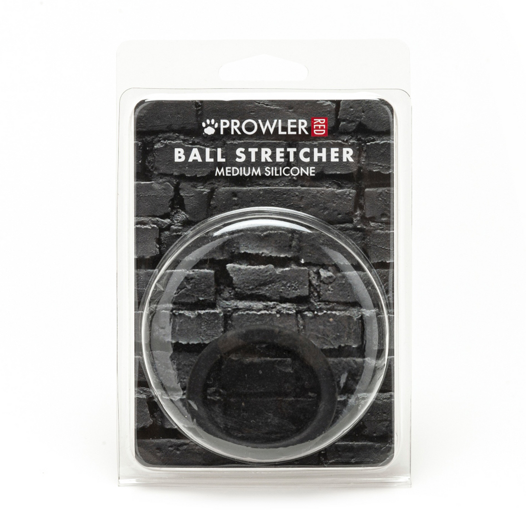 Silicone Ball Stretcher - Medium - Black 2
