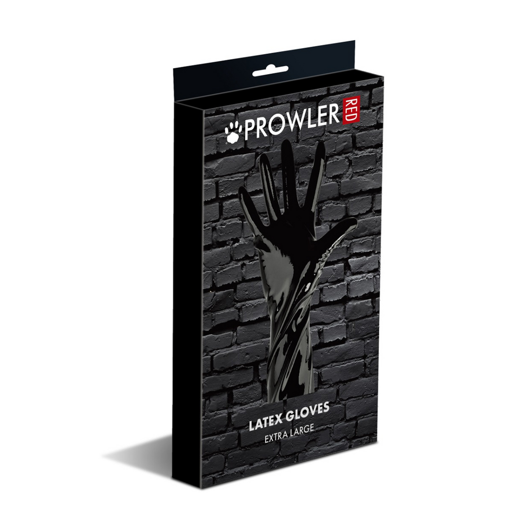 Latex Gloves - X Large - Black 2
