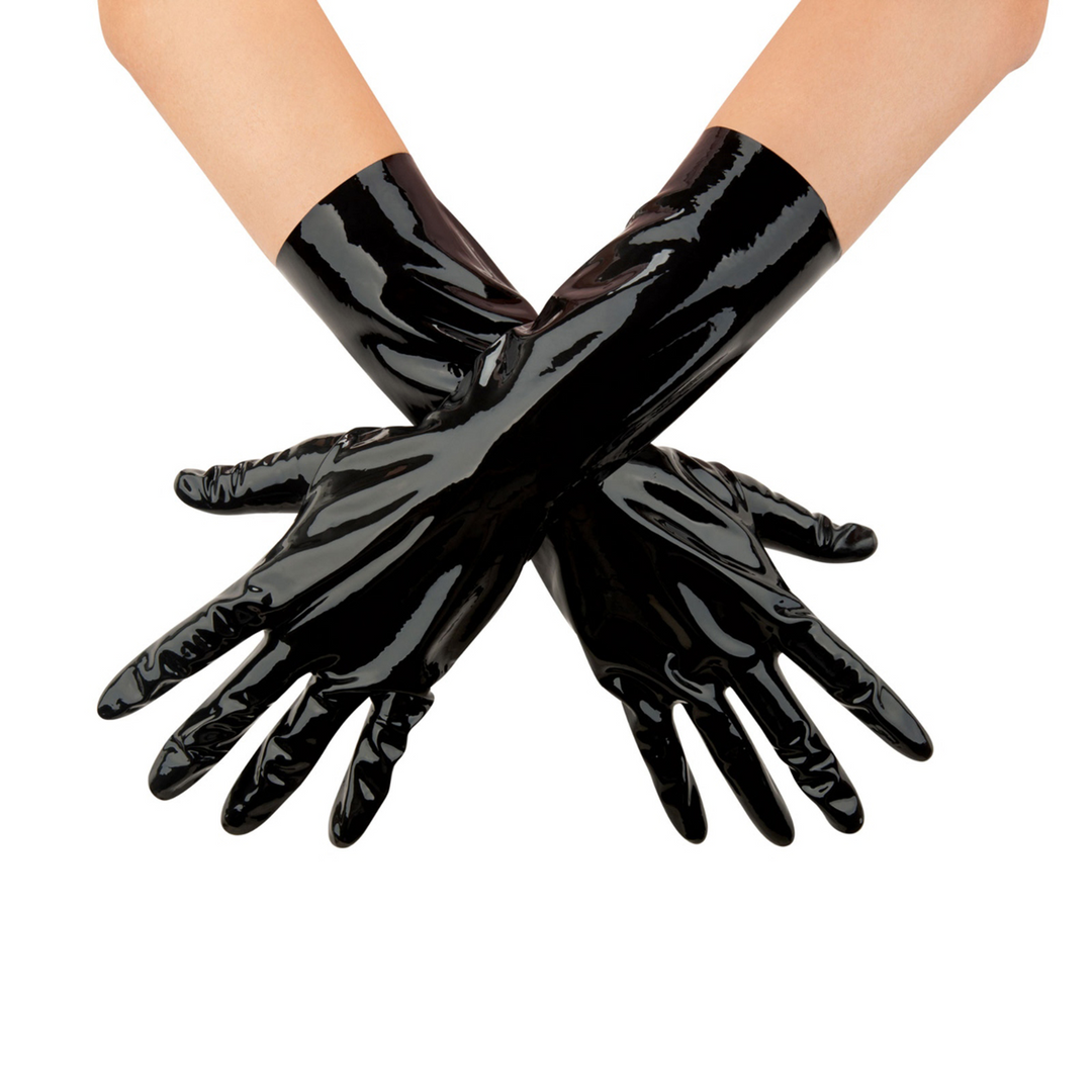 Latex Gloves - X Large - Black 1