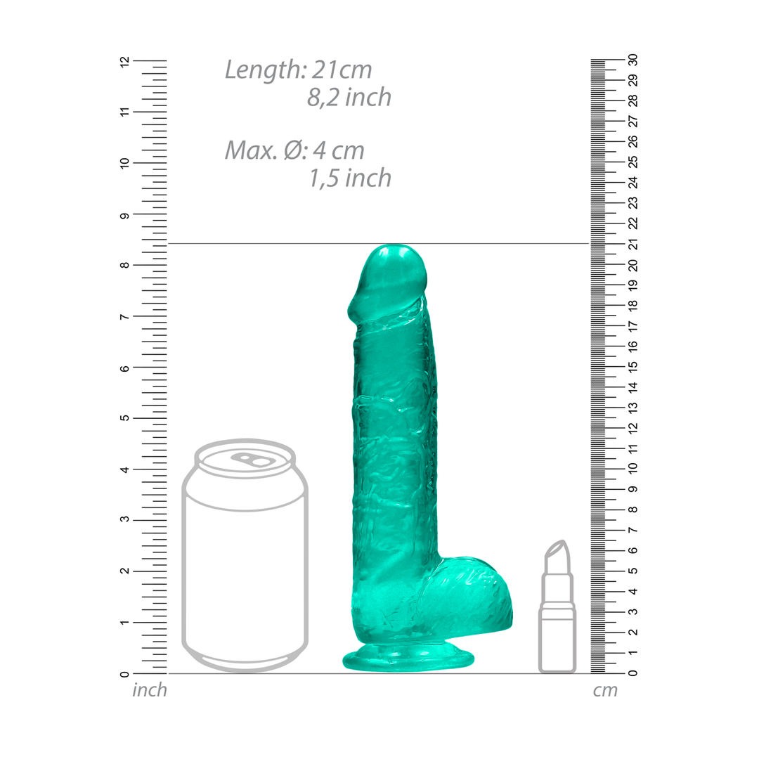 Realistic Dildo with Balls - 8 / 21 cm 6