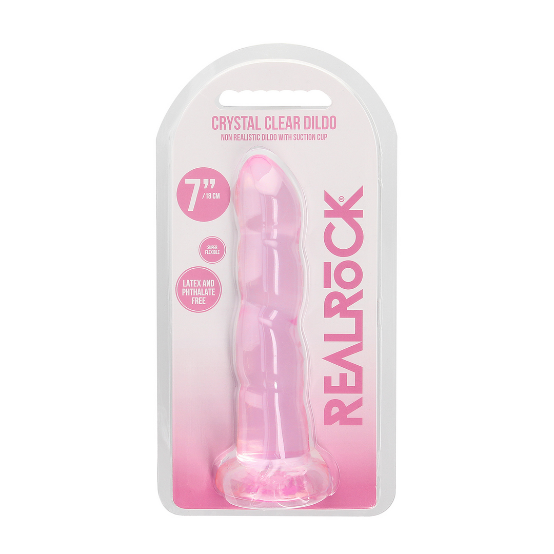 Non-Realistic Dildo with Suction Cup - 7 / 17 cm 2