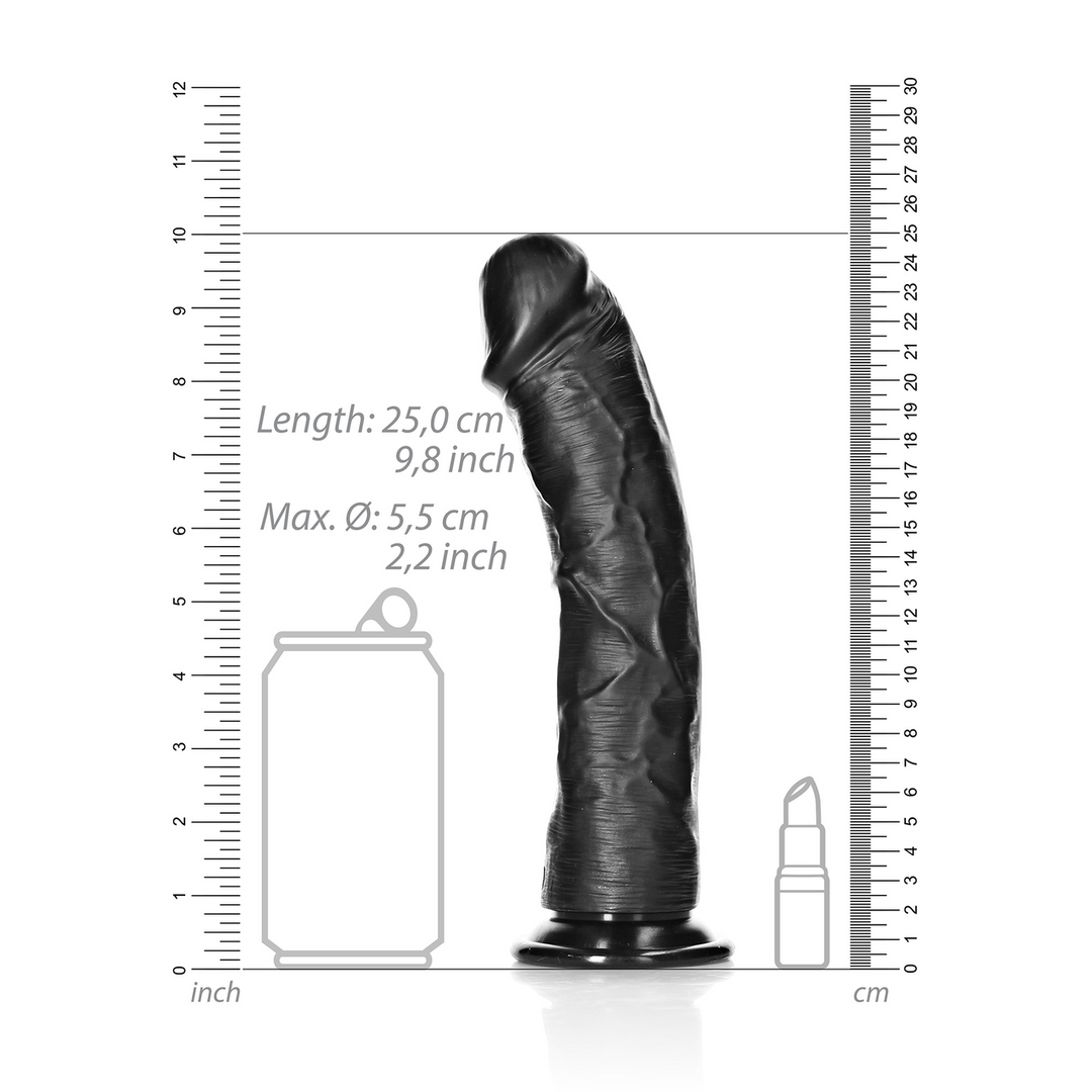 Curved Realistic Dildo with Suction Cup - 9 / 23 cm 6