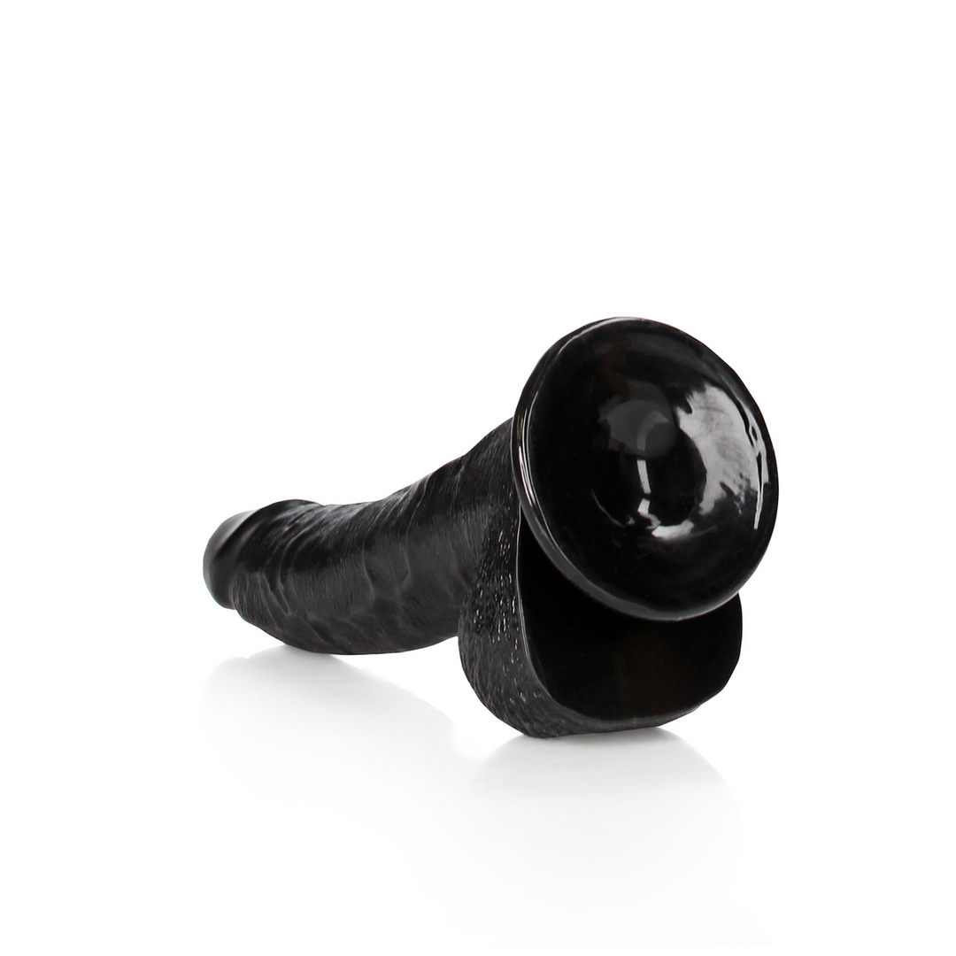 Curved Realistic Dildo with Balls and Suction Cup - 8 / 20,5 cm 5