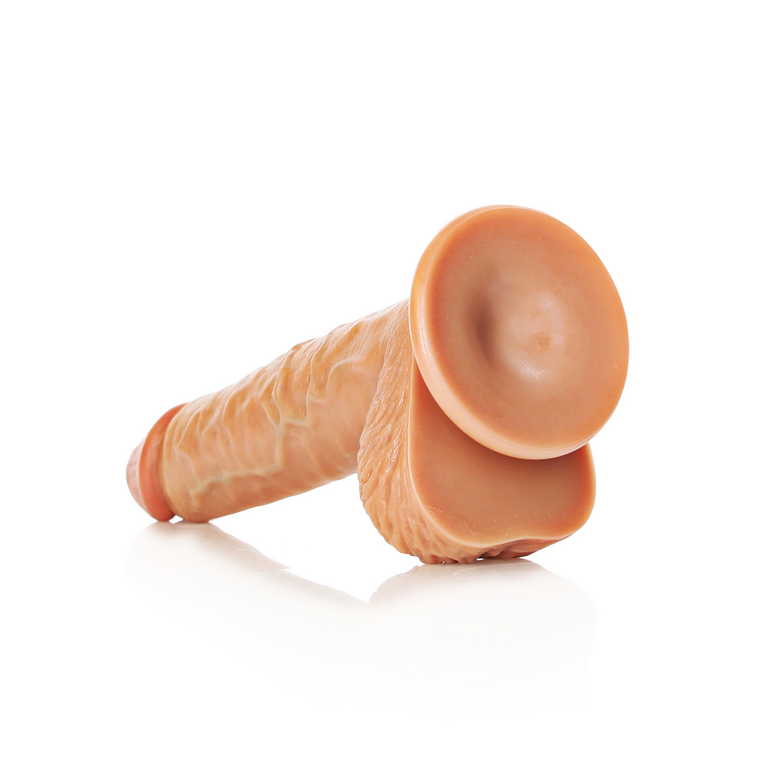 Straight Realistic Dildo with Balls and Suction Cup - 8 / 20,5 cm 5