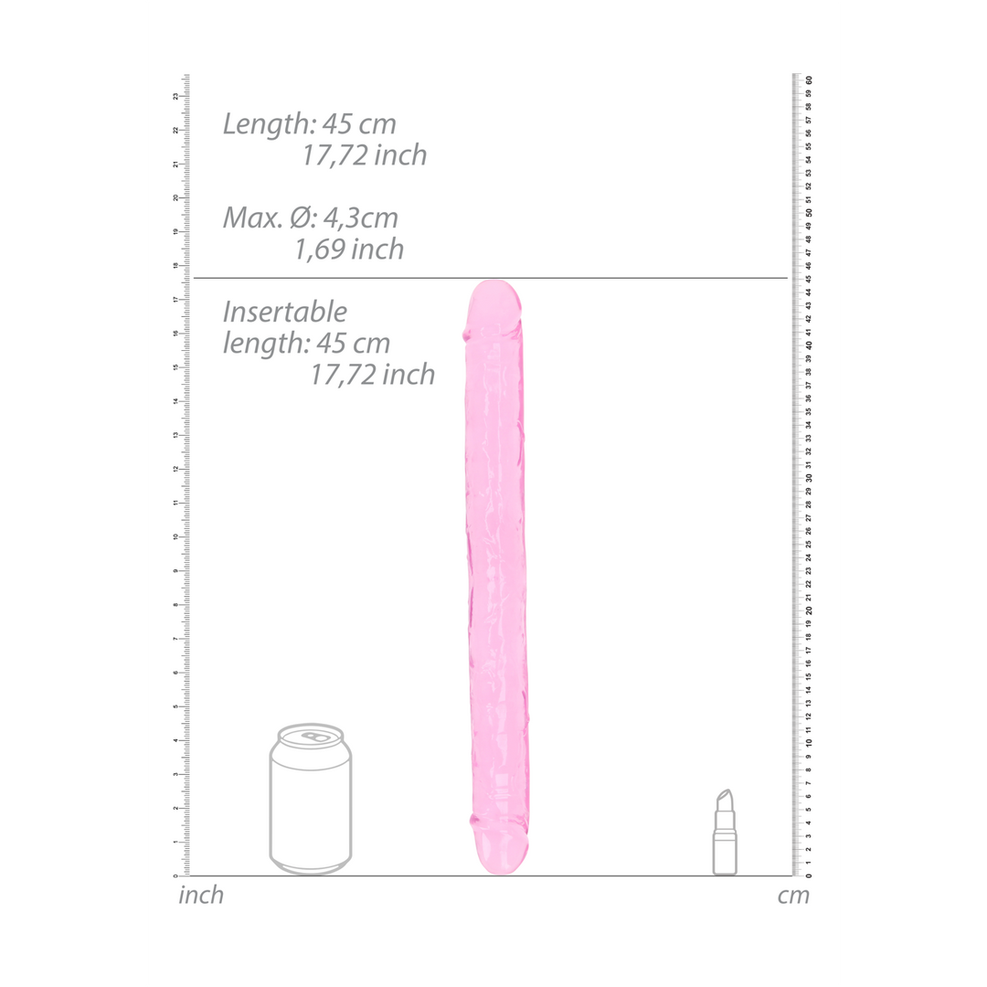 Realistic Double Dong - 18'' / 45 cm 5