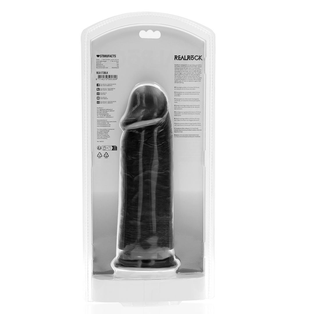 Extra Thick Straight without Balls 9 / 23 cm - Black 3