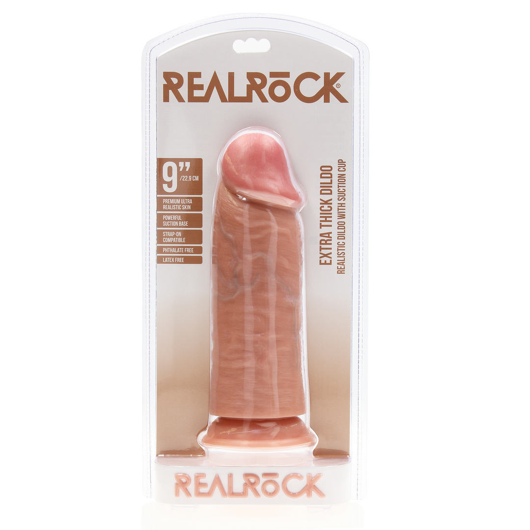 Extra Thick Straight without Balls 9 / 23 cm - Flesh 2