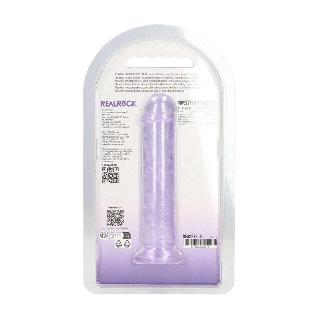 Realistic Dildo - 5 / 12,7 cm - Purple 3